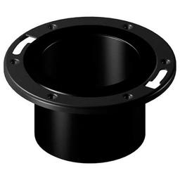 DWV Plastic Ring Closet Flange, 4 x 3 in, Spigot, ABS - jkyfjoskwrnb6lcimc0r_800x500@2x.jpg