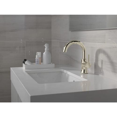 Trinsic 1.2 GPM Single Hole Bathroom Faucet - Includes Metal Push Pop-Up Drain Assembly - jmcziic79xxqqogk4ts2_x500.jpg