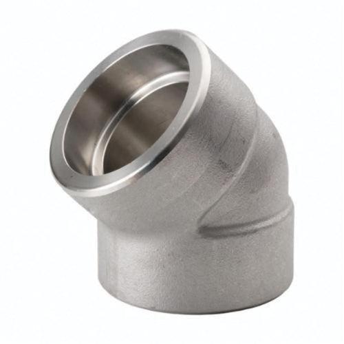 45 deg Elbow, 3/4 in, Socket Weld, 304/304L Stainless Steel, 3000 lb - jmuuvlqnpeymqvkxz4qb_x500.jpg