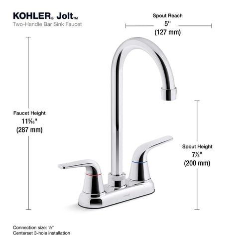 Jolt 1.5 GPM Widespread Kitchen Faucet - Includes Escutcheon - jotwljtjec8lxjczduqy_x500.jpg