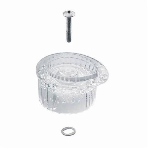 Traditional Knob Handle Kit, For Use With Tub and Shower Faucet, Plastic, Clear - jouvwqmpnkkq23ny15ii_x500.jpg