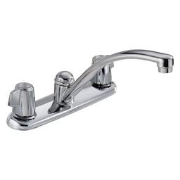 Classic Kitchen Faucet, Deck Mount, ADA, 2 Blade Handle, 3-Hole, Chrome - jpcktdjtkwi6xkemvhri_x500.jpg