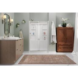 Classic 500 48 in. L x 34 in. W Alcove Shower Pan Base with Center Drain in High Gloss White - jpluobgj6uizembrl5vv_x500.jpg