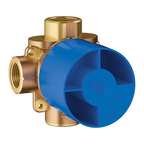 Concetto 1/2" 3-Way Diverter Rough-In Valve - 3 Functions and 3 Shared - jqs0orvsbyyf4siujyok_x500.jpg