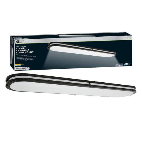 46 in. x 10 in. Matte Black Orbit LED Flush Mount Ceiling Light 4160 Lumens 3000K 4000K 5000K Dimmbable - jsrt9vpcvamtaidojcwh_x500.jpg