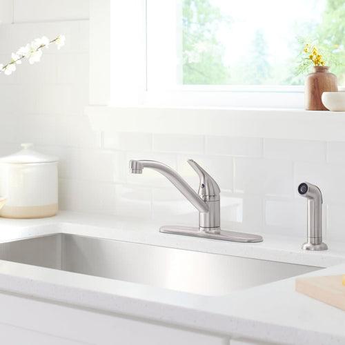 Jolt 1.5 GPM Single Hole Kitchen Faucet - Includes Side Spray Escutcheon - jt4vmwol3hdu1scafi7w_x500.jpg