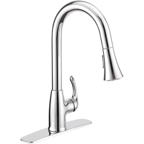 Kirkham 1.75 GPM Single Hole Pull Down Kitchen Faucet - Includes Escutcheon - jvz6amrdthjagnvszrmr_x500.jpg