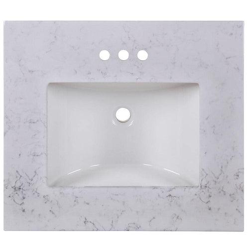 25 in. W x 22 in. D Cultured Marble White Rectangular Single Sink Vanity Top in Pulsar - jyb31lgvvfdn7ff2gszf_x500.jpg