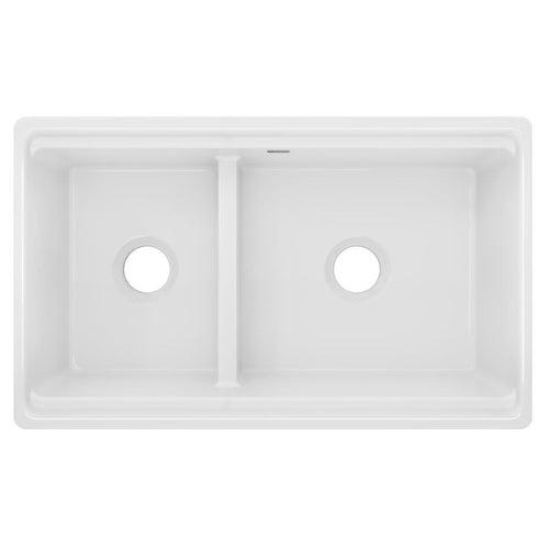 Explore™ Double Bowl Kitchen Sink, Under Mount, 33 x 20 in, 9-1/8 in Bowl Depth, Fireclay, White - k75amqjikb1p5y2ocgqf_x500.jpg