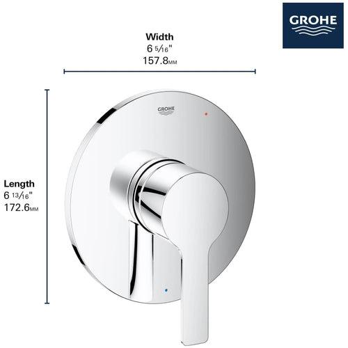 Lineare Pressure Balanced Valve Trim Only with Single Lever Handle - Less Rough In - kcmfduzeabzxbkldimhv_x500.jpg