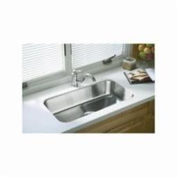 McAllister® Single Bowl Kitchen Sink, Under Mount, 31-13/16 x 18-1/2 in, 9 in Bowl Depth, 18 ga Luster Steel, Stainless - kdgjavsi3ue0fd4kcabc_x500.jpg