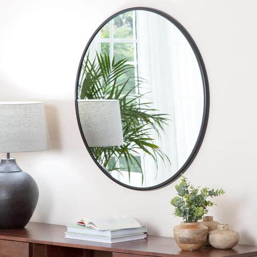 30 in. x 30 in. Modern Round Framed Adelina Black Circular Accent Mirror - kit4gmnatze2oix1lqq5_x500.jpg