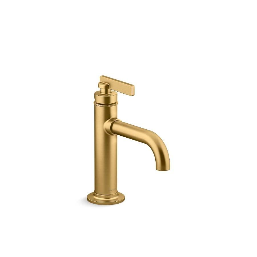 Castia™ by Studio McGee Single Hole Lavatory Faucet, ADA, 1 Handle, 1-Hole, 1.2 gpm, Vibrant Brushed Moderne Brass - kjqhidp1x3xtgv6lcrhs_800x500@2x.jpg