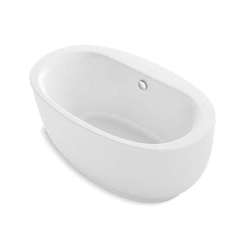 Sunstruck® Freestanding Tub, 60 x 34 x 25-1/4 in, Center Drain, White - kkjfksglllfeowhb1pui_x500.jpg