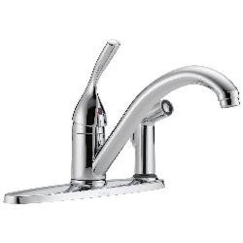 Classic Kitchen Faucet, Deck Mount, ADA, 1 Lever Handle, 3-Hole, Chrome - kkylwg2sxa2kif2sfpts_x500.jpg