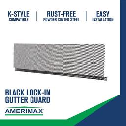 Lock-In 3 ft. Black Metal Mesh Gutter Guard - kl9iw22ot5a0e2ixbmtw_x500.jpg