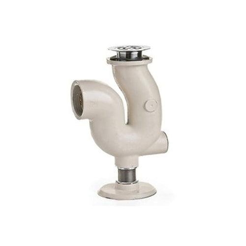 Adjustable P-Trap, 2 in, White, Cast Iron, NPT Connection, Polished Chrome - kmeldzkr6nmubxmxcjbp_x500.jpg