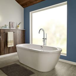 Floor Mounted Tub Filler with Built-In Diverter - Includes Hand Shower - kmkrxolanxbu37oyp5gu_x500.jpg