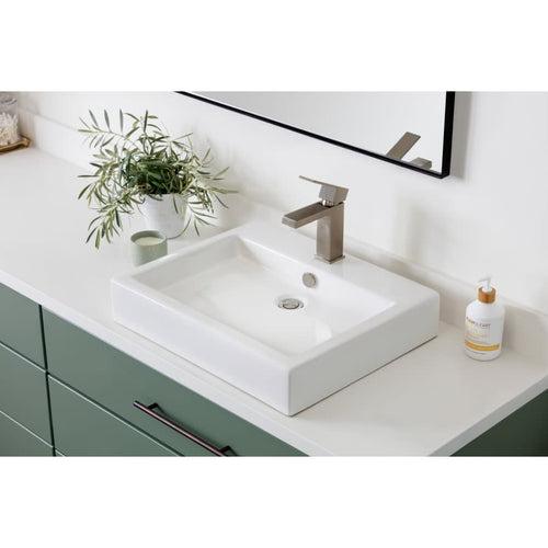 Modern 1.2 GPM Single Hole Bathroom Faucet with Push Pop-Up Drain Assembly - Includes Lifetime Warranty - ktfc94oloqp4nfiqiwzf_x500.jpg