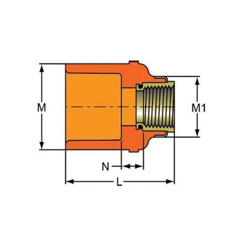 FlameGuard® Adapter, 1 x 3/4 in, Socket x Brass FNPT, CPVC - kviqj34crg6n34oitj7e_x500.jpg