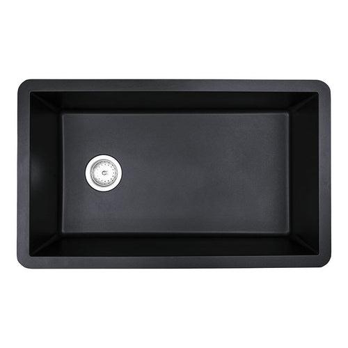 33 in. Drop-in/Undermount 1-Hole Single Bowl Matte Black - kwjyoiehhcyhhkooljl6_x500.jpg