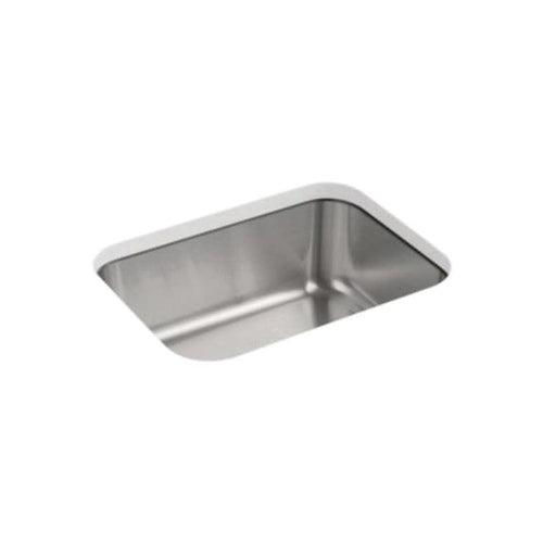 McAllister® Single Bowl Kitchen Sink, Under Mount, 23-3/8 x 17-11/16 in, 8 in Bowl Depth, 20 ga Luster Steel, Stainless - l2ava6tfaeswbw8nh9if_x500.jpg