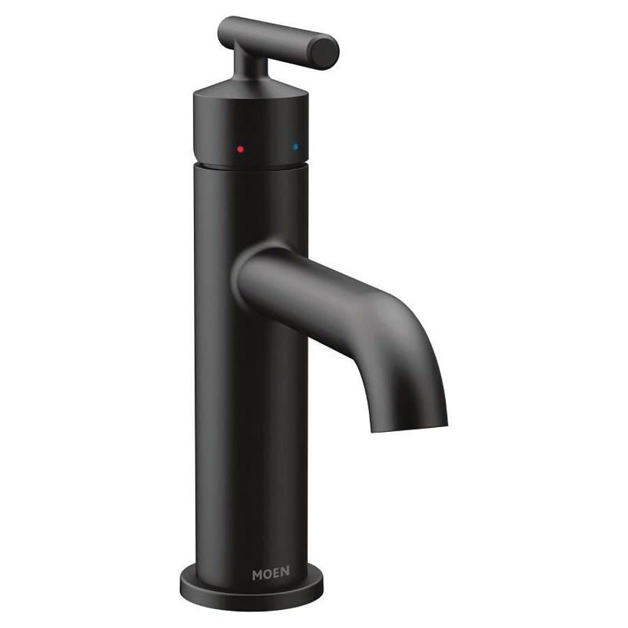 Gibson™ Single Hole or Centerset Lavatory Faucet, ADA, 1 Handle, 1 or 3-Hole, 1.2 gpm, Matte Black - l2tldptqacfsdazehelh_800x500@2x.jpg