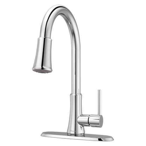 Pfirst Series™ Kitchen Faucet, Deck Mount, ADA, 1 Lever Handle, 1 or 3-Hole, Polished Chrome - laakjhtkh1akuuviiiya_x500.jpg