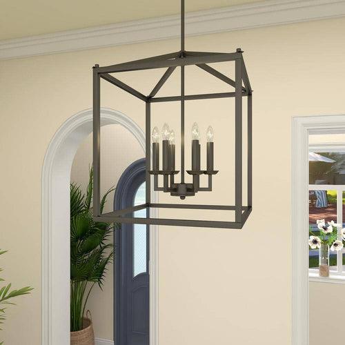 Dawn 6-Light Matte Black Chandelier 16" - ldkpgypet8epxvpwtxtr_x500.jpg