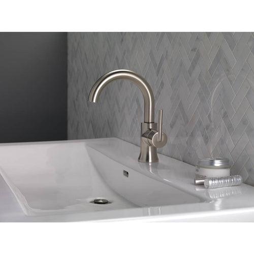 Trinsic 1.2 GPM Single Hole Bathroom Faucet - Includes Metal Push Pop-Up Drain Assembly - ldkylwpoky0hg8em4niy_x500.jpg