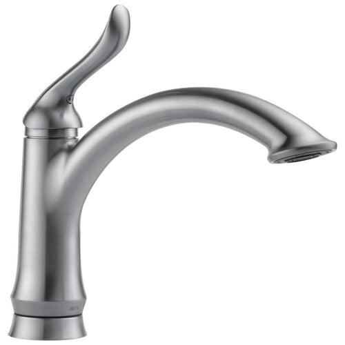 Linden™ Kitchen Faucet, Deck Mount, ADA, 1 Lever Handle, 1 or 3-Hole, Arctic Stainless - lebdijhapke12ro1qxny_x500.jpg