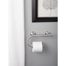 7-5/8" x 1" Grab Bar with Integrated Tissue Holder from the Home Care Collection - lhrefivf7ueg0hwyxwnw_x500.jpg