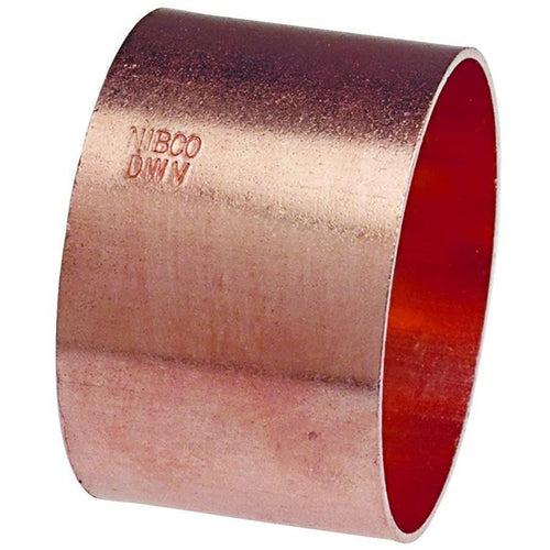 DWV No-Stop Coupling, 1-1/2 in, C, Copper - lj1qxjj4fg7ewnbzazqz_x500.jpg