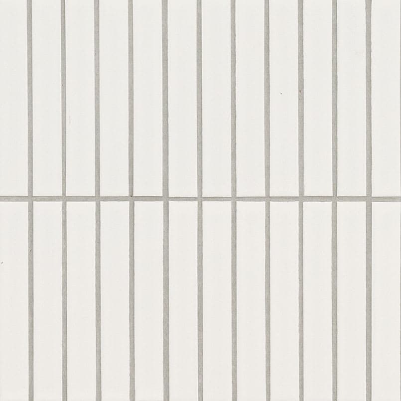 White Matte Stack Pattern