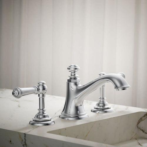 Artifacts 1.2 GPM Widespread Bathroom Faucet with Clicker Drain Assembly - Less Handles - lktb96h4cpuwllfwuo4k_x500.jpg