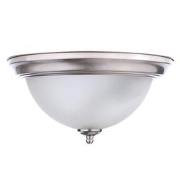 13 in. 2-Light Brushed Nickel Flush Mount with Frosted Glass Shade (2-Pack) - ln4o0z5nih9m32euprrg_x500.jpg