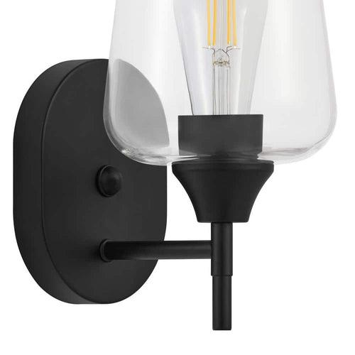 Pavlen 5.5 in. 1-Lights Black Sconce with Clear Glass Shade - lnqhvkifho8gaf4ayqh5_x500.jpg