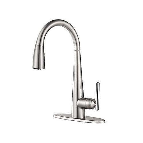 Lita™ Kitchen Faucet, Deck Mount, ADA, 1 Lever Handle, 1 or 3-Hole, Stainless Steel - lreicnb3p1hgo53l8cyb_x500.jpg