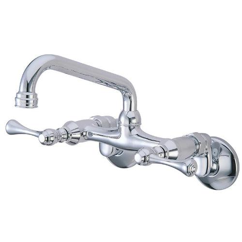 Kitchen Faucet, Wall Mount, ADA, 2 Lever Handle, 2-Hole, Polished Chrome - lu2qtfpf1mz5hedyh0kn_x500.jpg