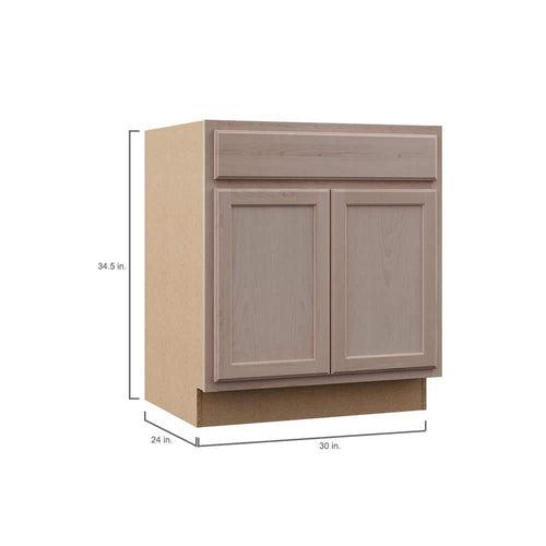 30 in. W x 24 in. D x 34.5 in. H Assembled Sink Base Kitchen Cabinet in Unfinished with Recessed Panel - luchgi9yvuzzhenurxhe_x500.jpg