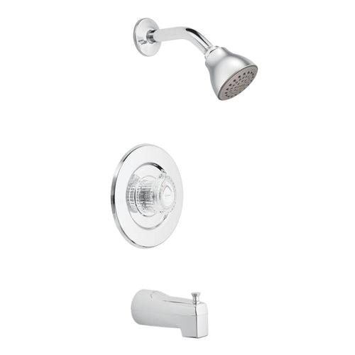 Chateau Pressure Balanced Tub and Shower Trim with 2.5 GPM Shower Head, Tub Spout, and Volume Control - Less Valve - lvwr6kjmptyfjx3hjoce_x500.jpg