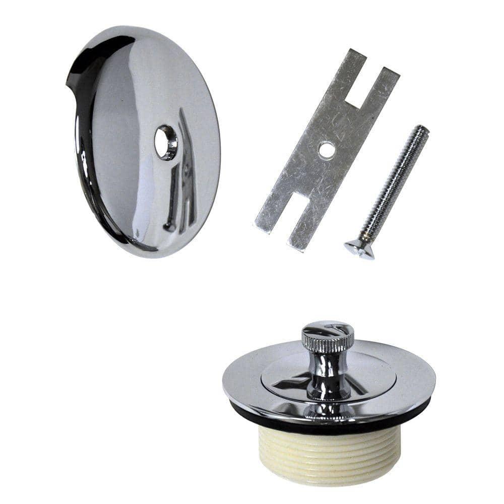 2.75 in. Lift and Turn Bath Tub Drain Trim Kit with Overflow in Chrome - lwm3n71fecovqwockm18_800x500@2x.jpg