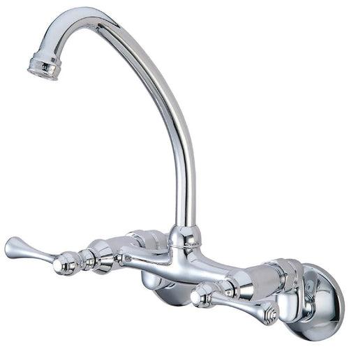 Kitchen Faucet, Wall Mount, ADA, 2 Lever Handle, 2-Hole, Polished Chrome - lxnpjmbnggox1x9qo6fh_x500.jpg