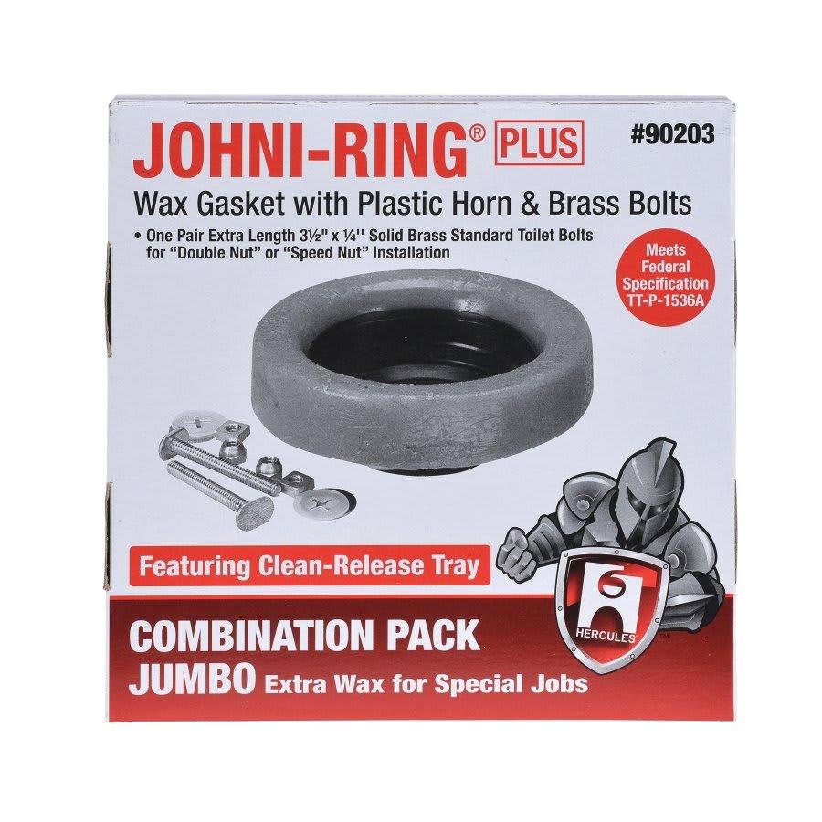 3 or 4 in Johni-Ring® Jumbo Wax Ring with Plastic Horn and Extra Long Johni-Bolts®, Combo Pack - ly6a2xbzkpgoqhr4n5lu_800x500@2x.jpg