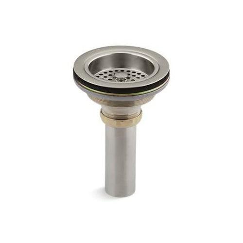 Manual Sink Strainer With Tailpiece, Duostrainer® Solid Brass, Vibrant® Brushed Vibrant Brushed Nickel - lyanlzadxmt4icee7jzs_x500.jpg