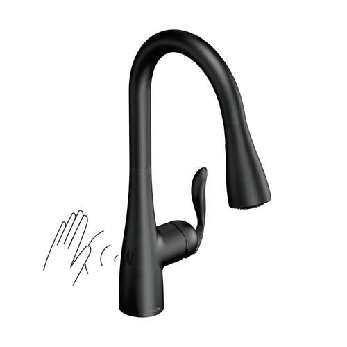 Arbor Pull-Down High Arc Kitchen Faucet with MotionSenseâ¢, Power Cleanâ¢, and Reflexâ¢ Technology - Includes Escutcheon Plate - mbiudfkuh6wg0uua7yu9_x500.jpg