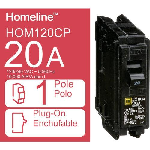 Homeline 20 Amp Single-Pole Circuit Breaker(HOM120CP) - mcwgvmfd4xuxh74ycpba_x500.jpg