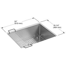 Strive 24" Single Basin Undermount 16-Gauge Stainless Steel Kitchen Sink with SilentShield - mmrnrtwuooxkpvyexxgb_x500.jpg