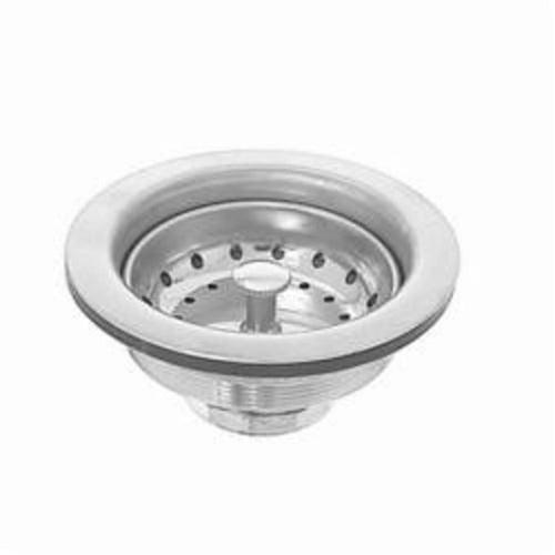 Standard Sink Basket Strainer, Stainless Steel Body and Basket, Rubber Stopper w/ Polished Chromed Plastic Post - mmrykszdmh3d0imefu7r_x500.jpg