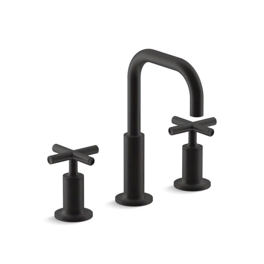 Purist® Widespread Lavatory Faucet, ADA, 2 Handle, 3-Hole, 1.2 gpm, Matte Black - mmwneol1nnkone0hbhrc_800x500@2x.jpg